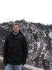Scott at the Great Wall at Mutianyu