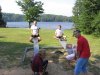 Teeter Tottering at Lake Huron