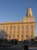 Nauvoo Temple at sunset