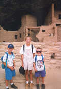Three Intrepid Junior Archeaologists